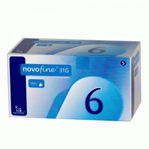 Иглы новофайн 31G/6мм №100